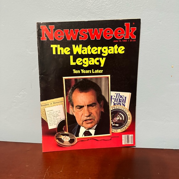 Newsweek Magazine June 1982 Watergate Legacy President Nixon Reagan Skin Cancer - Picture 1 of 12
